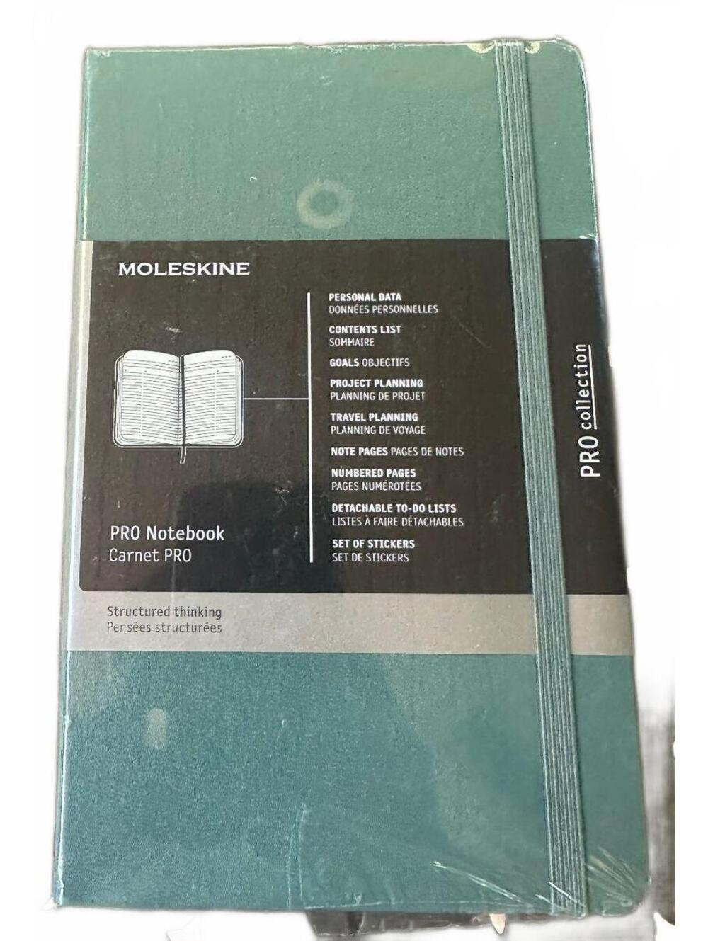 Moleskine PRO Notebook Pocket NWT Green